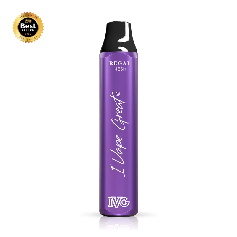 Ivg 6000 Puff Regal Mesh Disposable — Aloe Grape Ice (20MG-50MG)