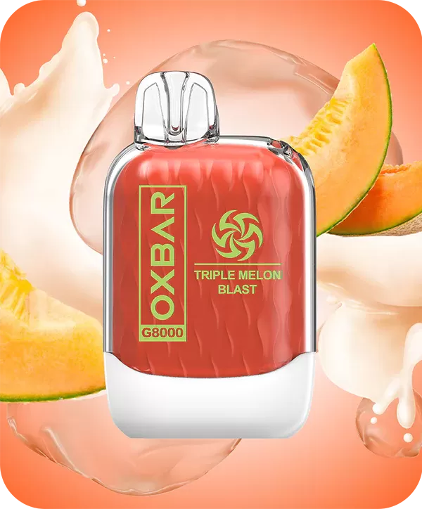 OXVA OXBAR Triple Melon Blast G8000 Disposable Pod 8000 PUFFS