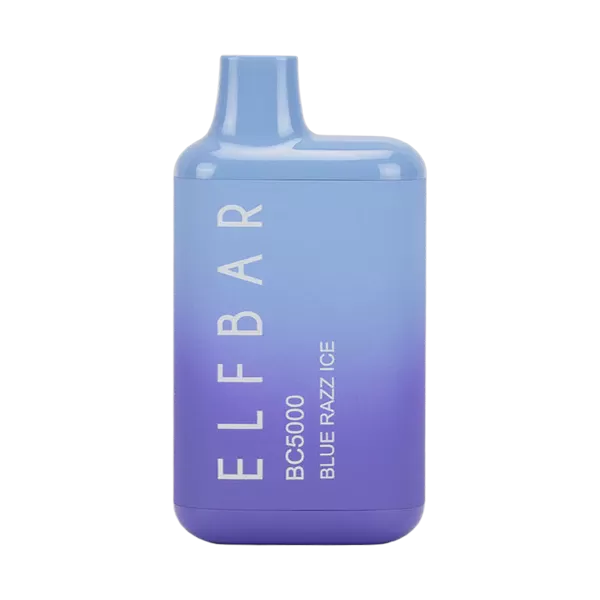 ELF BAR BLUE RAZZ ICE BC5000 DISPOSABLE POD