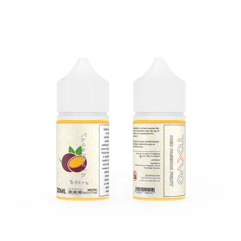 TOKYO NIC SALTS – ICED PASSION FRUIT (20/30/50/60)mg
