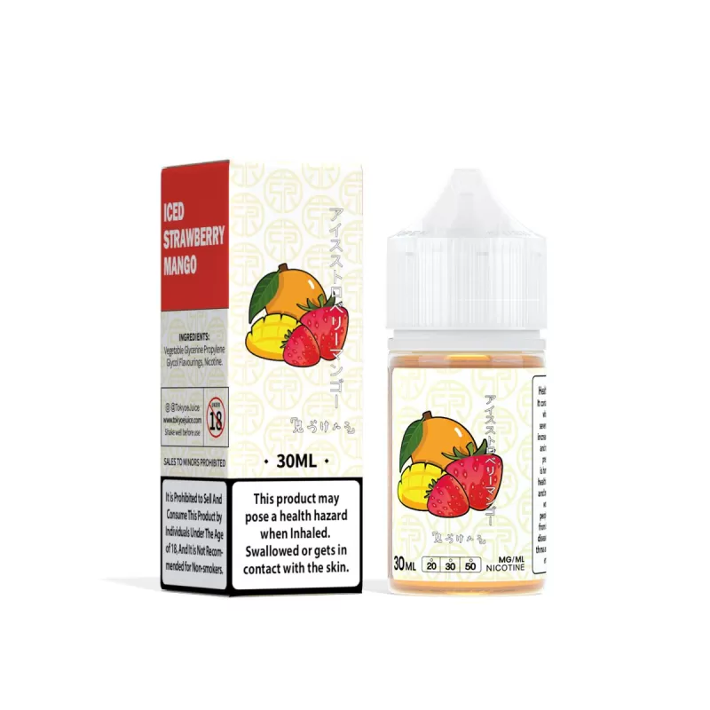 TOKYO NIC SALTS— ICED STRAWBERRY MANGO SALT (20/30/50)mg
