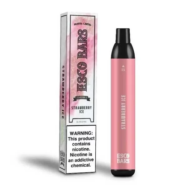 Esco Bars Disposable Vape – Strawberry Ice 50mg (2500 Puffs) - Image 2