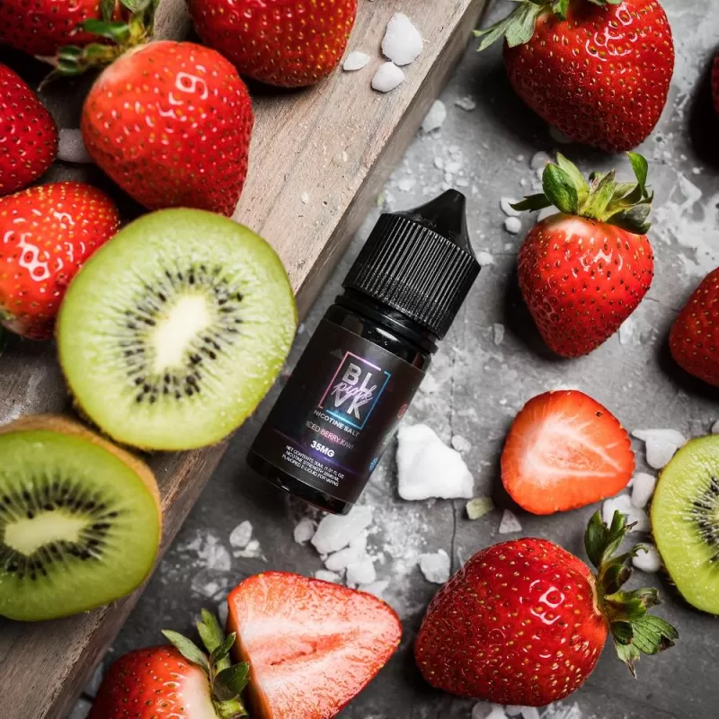 ICED BERRY KIWI SALT – BLVK PINK SERIES – BLVK UNICORN – 30ML - Image 2