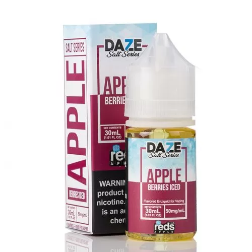 ICED BERRIES – RED’S APPLE E-JUICE – 7 DAZE SALT – 30ML ( 30MG – 50MG )