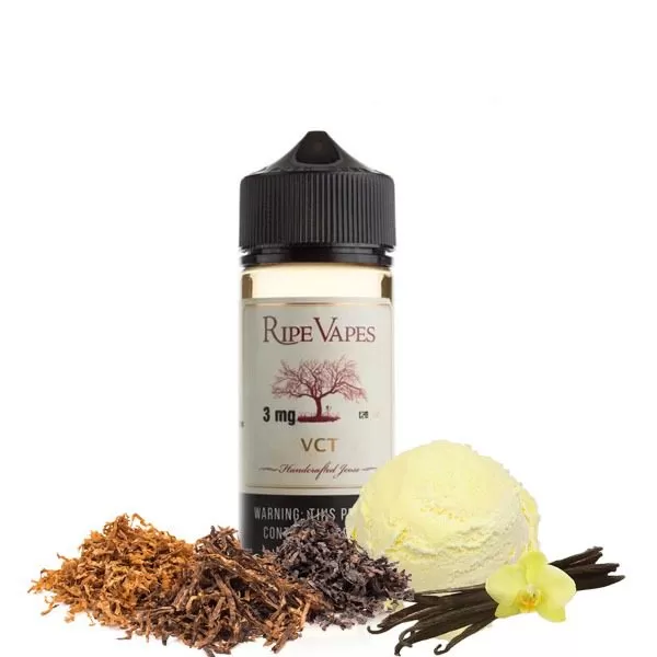 VCT BY RIPE VAPES – 120ML ( 3MG – 6MG – 12MG )