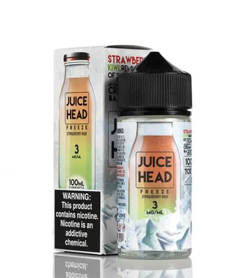 JUICE HEAD EXTRA FREEZE STRAWBERRY KIWI 100ML - Image 2