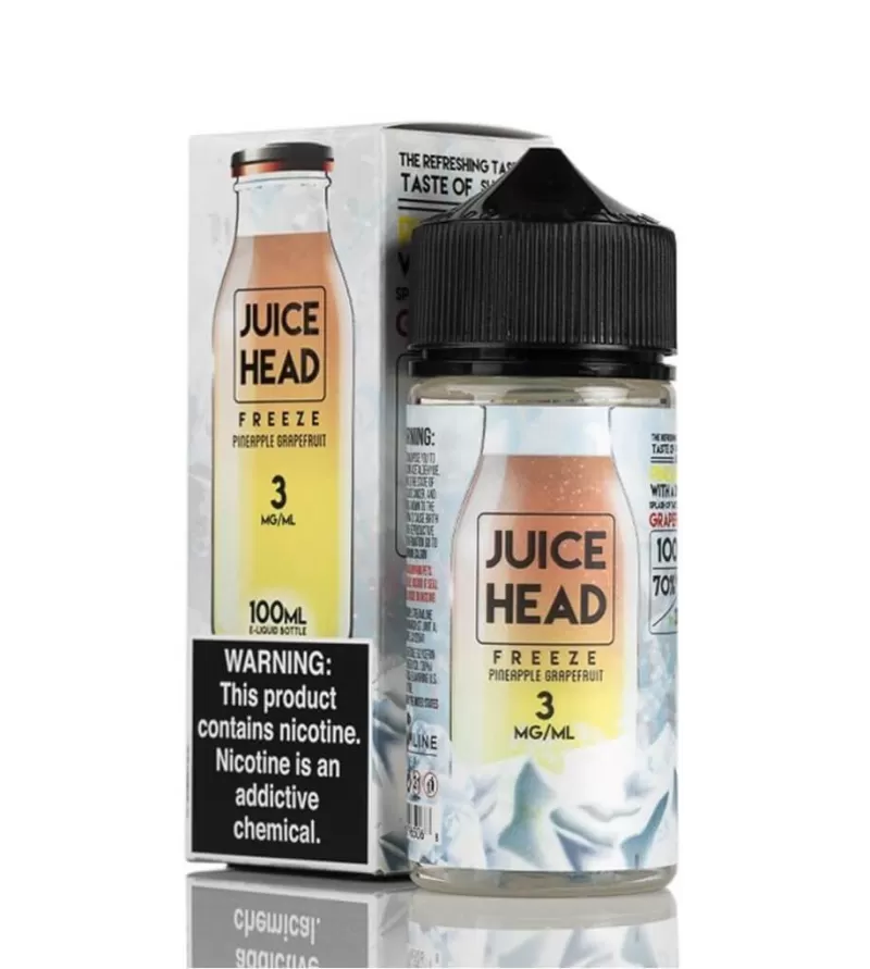 PINEAPPLE GRAPEFRUIT JUICE HEAD FREEZE 100ML ( 3MG – 6MG ) - Image 2
