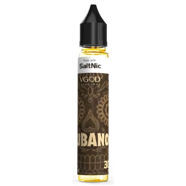 VGOD SALTNIC BROWN CUBANO 30ML (25MG-50MG)