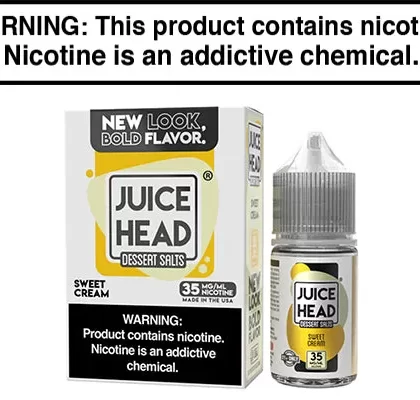 SWEET CREAM BY JUICE HEAD SALTS 30ML