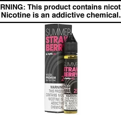 SUMMER STRAWBERRY BY VGOD SALT 30ML