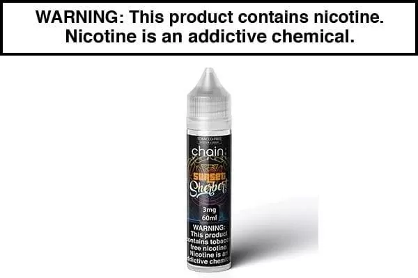 SUNSET SHERBERT BY CHAIN VAPEZ 100ML/120ML