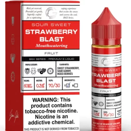 STRAWNANA ICE BY GLAS BASIX ICE 60ML