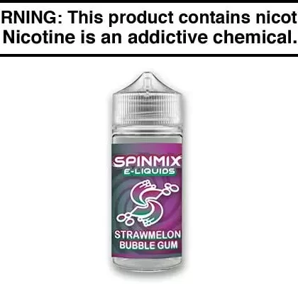 STRAWMELON BUBBLE GUM BY SPINMIX 100ML