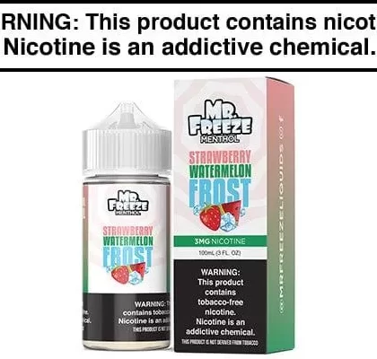 STRAWBERRY WATERMELON FROST BY MR. FREEZE 100ML