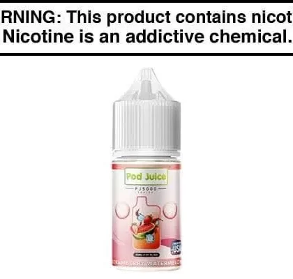 STRAWBERRY WATERMELON BY POD JUICE SALT PJ5000 SERIES 30ML