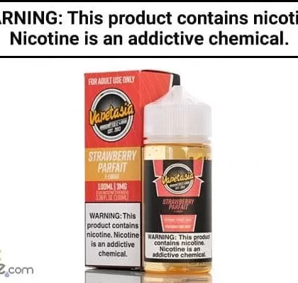STRAWBERRY PARFAIT BY VAPETASIA 60ML/100ML