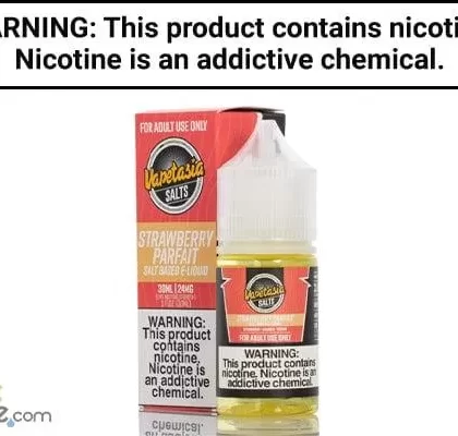STRAWBERRY PARFAIT BY VAPETASIA SALT 30ML
