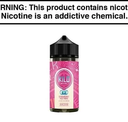 STRAWBERRY NECTARINE ICE BY KILO REVIVAL 100ML