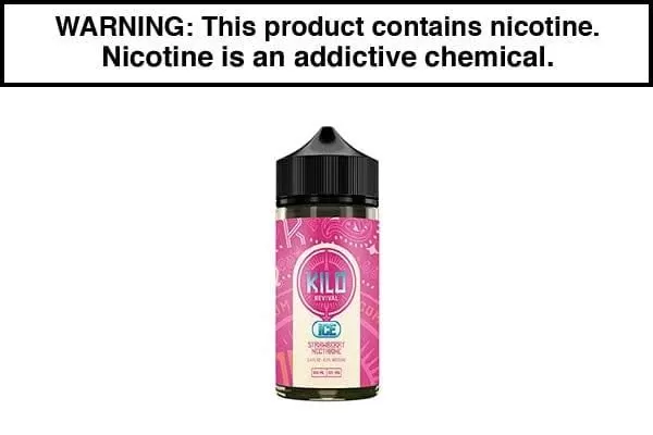 STRAWBERRY NECTARINE ICE BY KILO REVIVAL 100ML