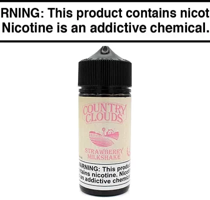 STRAWBERRY MILKSHAKE BY COUNTRY CLOUDS 100ML