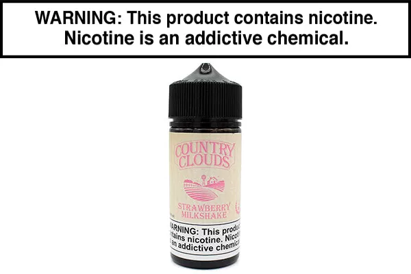 STRAWBERRY MILKSHAKE BY COUNTRY CLOUDS 100ML
