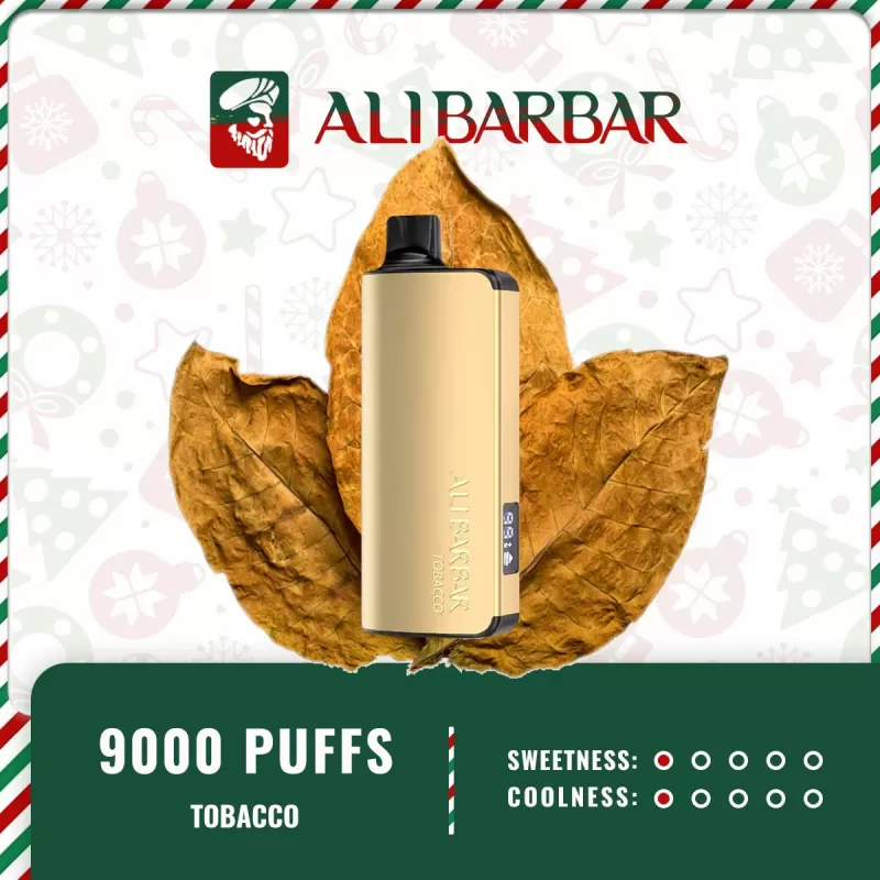 Alibarbar Ingot 9000puffs – Tobacco Ice - Image 2