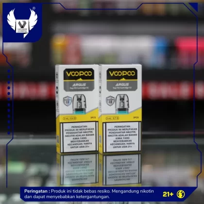 ARGUS POD CARTRIDGE TOP FILL 3ML
*100% Authentic By Voopoo