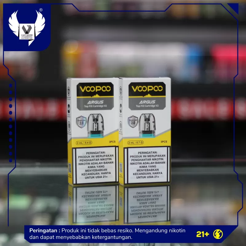 ARGUS POD CARTRIDGE TOP FILL 3ML
*100% Authentic By Voopoo
