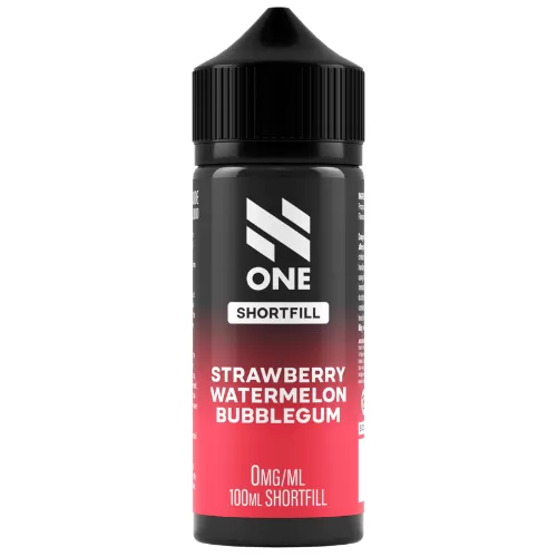 N One | Strawberry Watermelon Bubblegum | 100ml Shortfill - 100 ml / Strawberry Watermelon Bubblegum