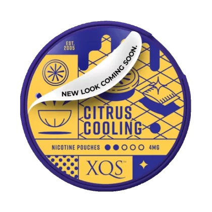 XQS Citrus Cooling Slim 4mg [5-pack]