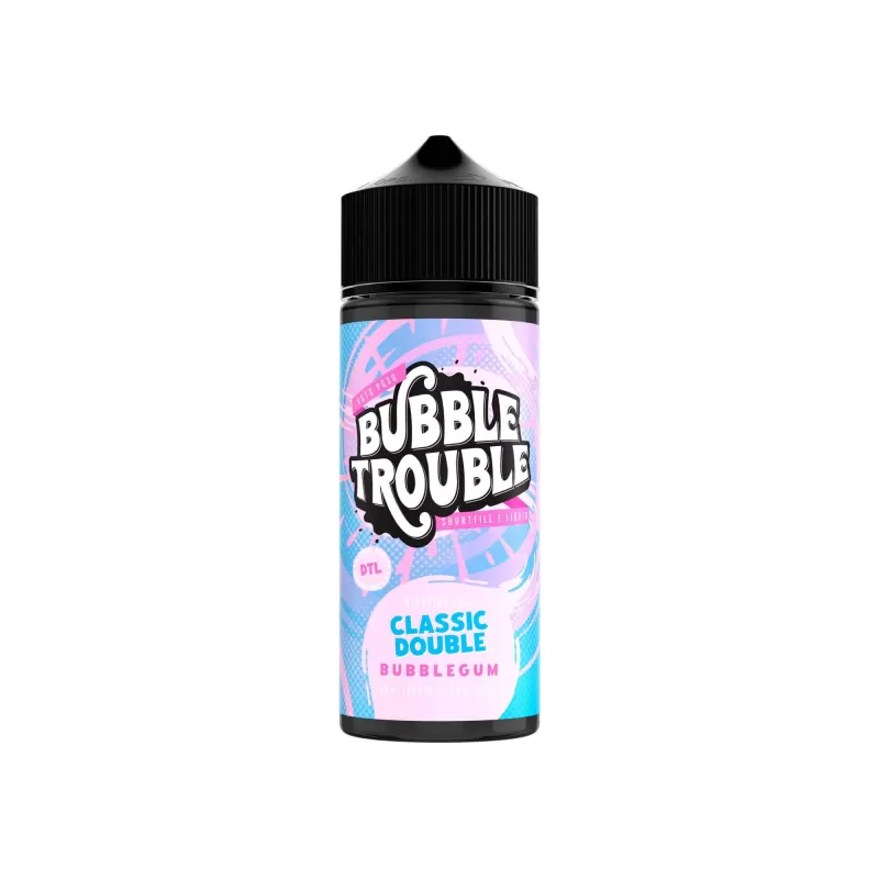 Bubble Trouble Classic Double | 120ML Shortfill - 100 ml / Double Bubblegum / Bubble Trouble / Shortfills 70/30