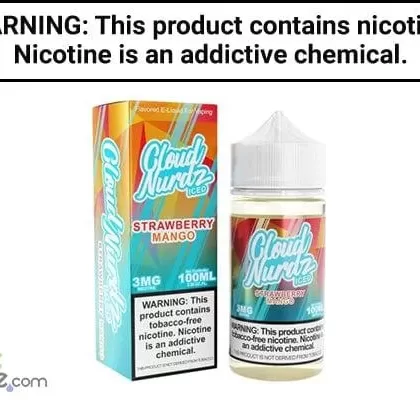 STRAWBERRY MANGO ICED BY CLOUD NURDZ 100ML