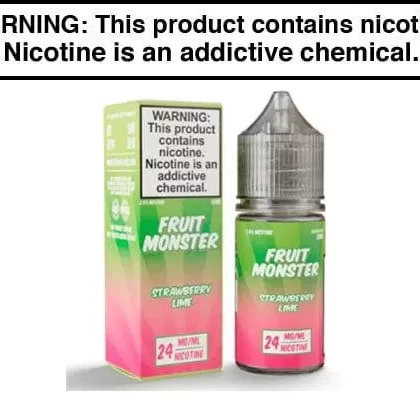 STRAWBERRY LIME BY FRUIT MONSTER SALT NIC 30ML