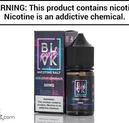 STRAWBERRY LEMONADE ICE BY BLVK UNICORN SALT 30ML