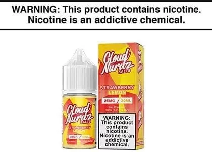 STRAWBERRY LEMON BY CLOUD NURDZ SALT TFN 30ML