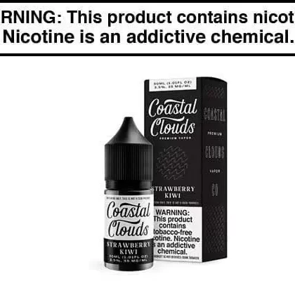 STRAWBERRY KIWI BY COASTAL CLOUDS TFN SALTS 30ML