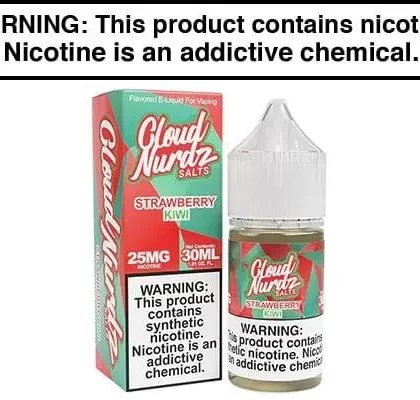 STRAWBERRY KIWI BY CLOUD NURDZ SALT 30ML