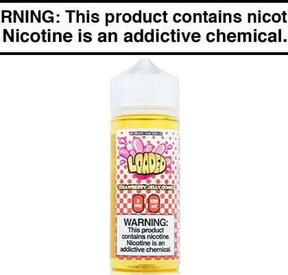 STRAWBERRY JELLY DONUT BY LOADED E LIQUID 100ML | 120ML