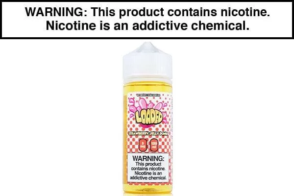 STRAWBERRY JELLY DONUT BY LOADED E LIQUID 100ML | 120ML