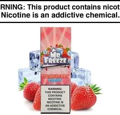 STRAWBERRY FROST BY MR. FREEZE SALTS 30ML