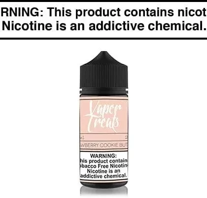 STRAWBERRY COOKIE BUTTER BY VAPER TREATS 100ML