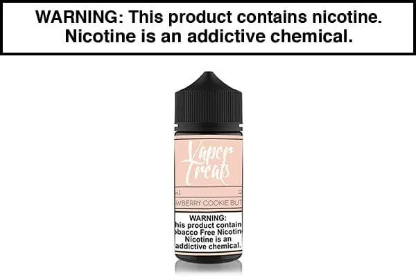 STRAWBERRY COOKIE BUTTER BY VAPER TREATS 100ML