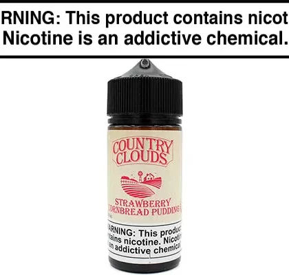 STRAWBERRY CORNBREAD PUDDING BY COUNTRY CLOUDS 100ML