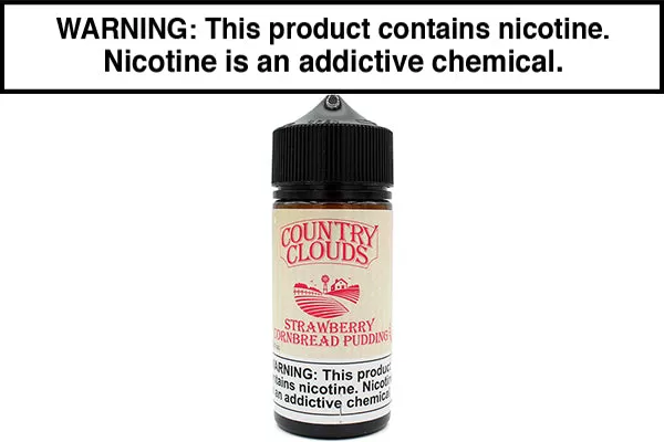 STRAWBERRY CORNBREAD PUDDING BY COUNTRY CLOUDS 100ML