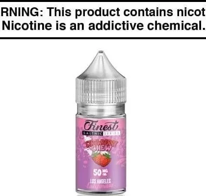 STRAWBERRY CHEW BY THE FINEST SALT NIC 30ML