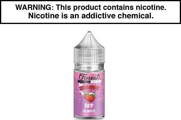 STRAWBERRY CHEW BY THE FINEST SALT NIC 30ML