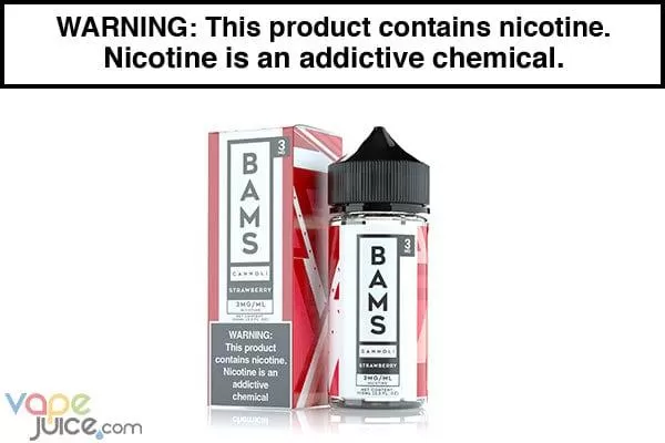 STRAWBERRY CANNOLI BY BAM’S CANNOLI 100ML