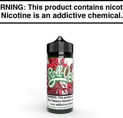 STRAWBERRY BY JUICE ROLL UPZ 100ML