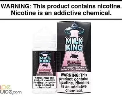 STRAWBERRY BY MILK KING 100ML