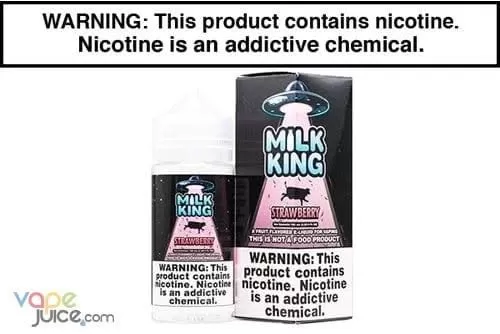 STRAWBERRY BY MILK KING 100ML